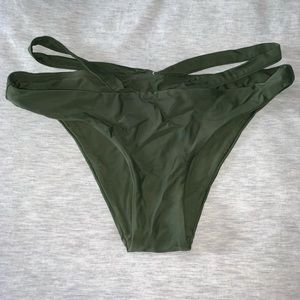 Green swim bottoms